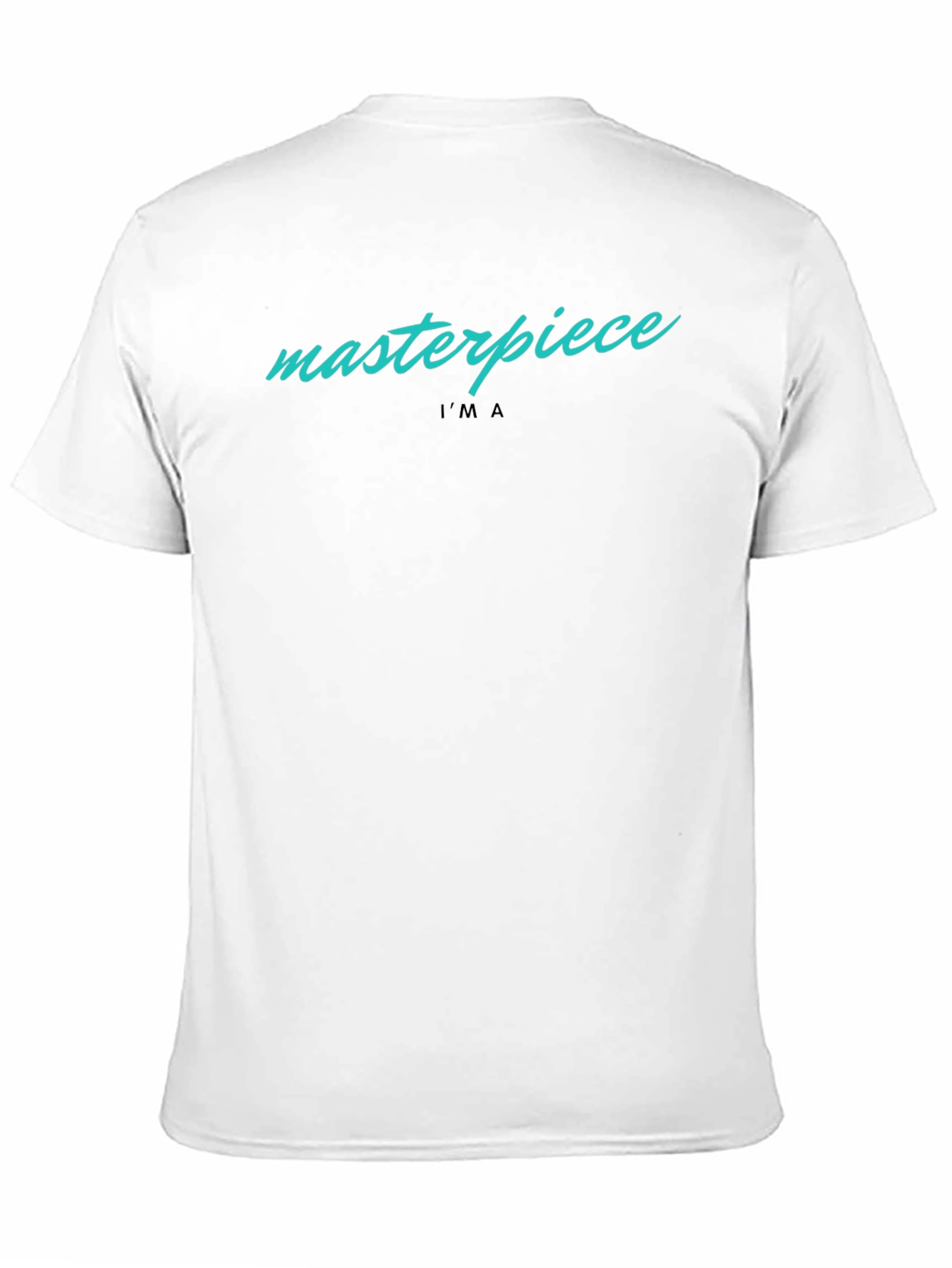 Masterpiece Graphic Tee - Black Casual Wear