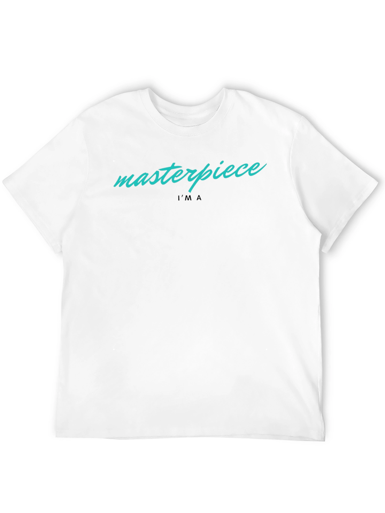 Masterpiece Graphic Tee - Black Casual Wear