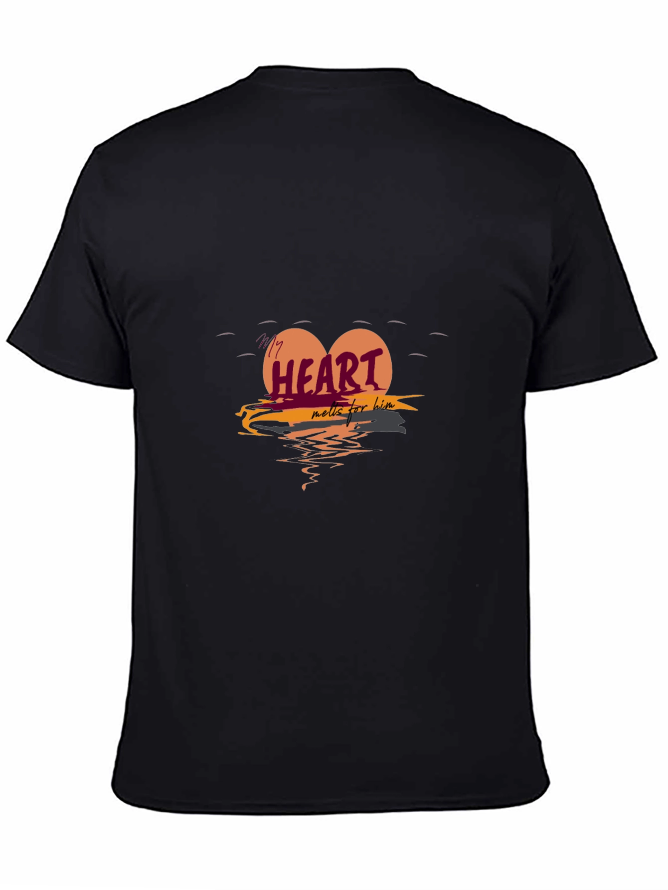 Heart Melts For Him Graphic Tee