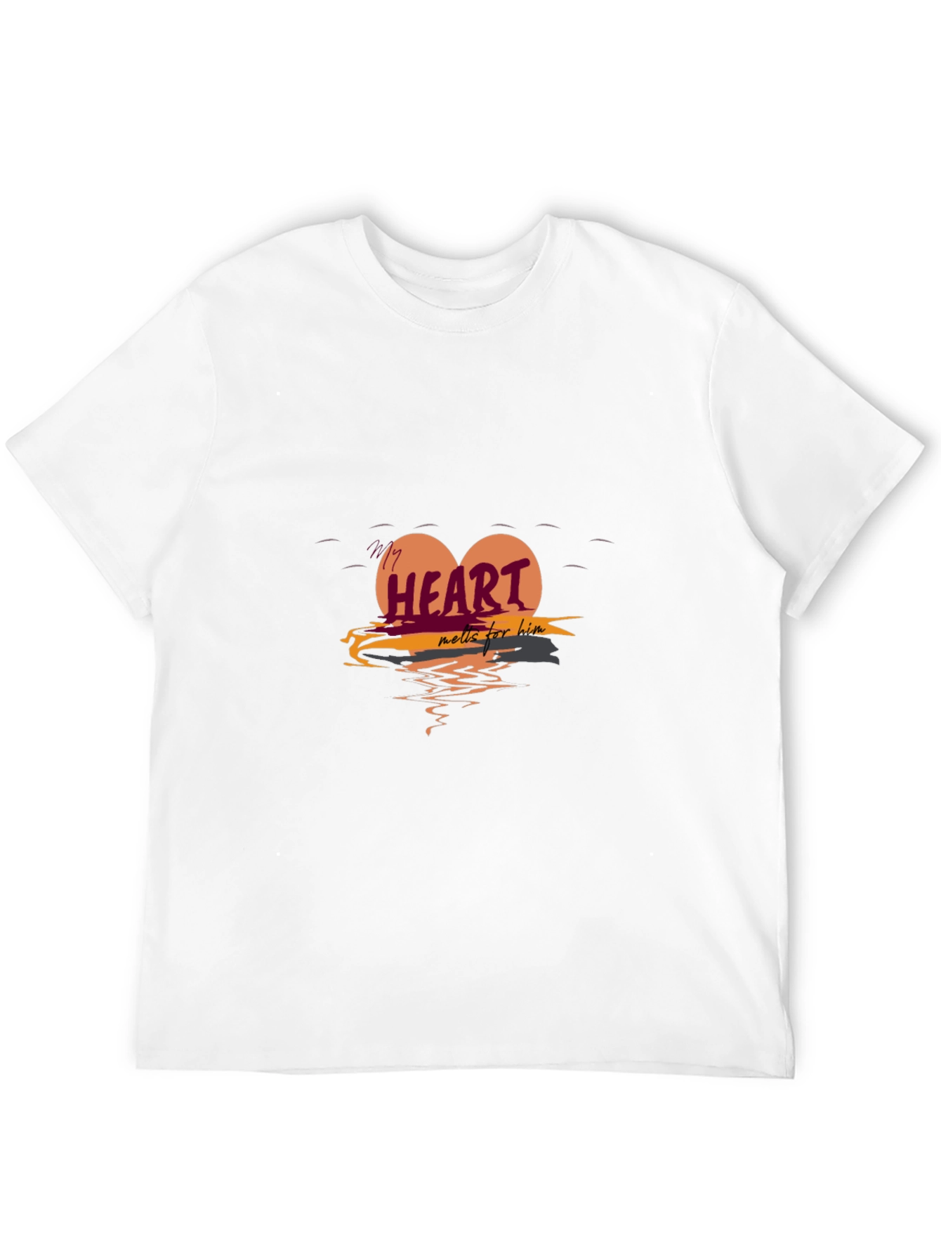 Heart Melts For Him Graphic Tee