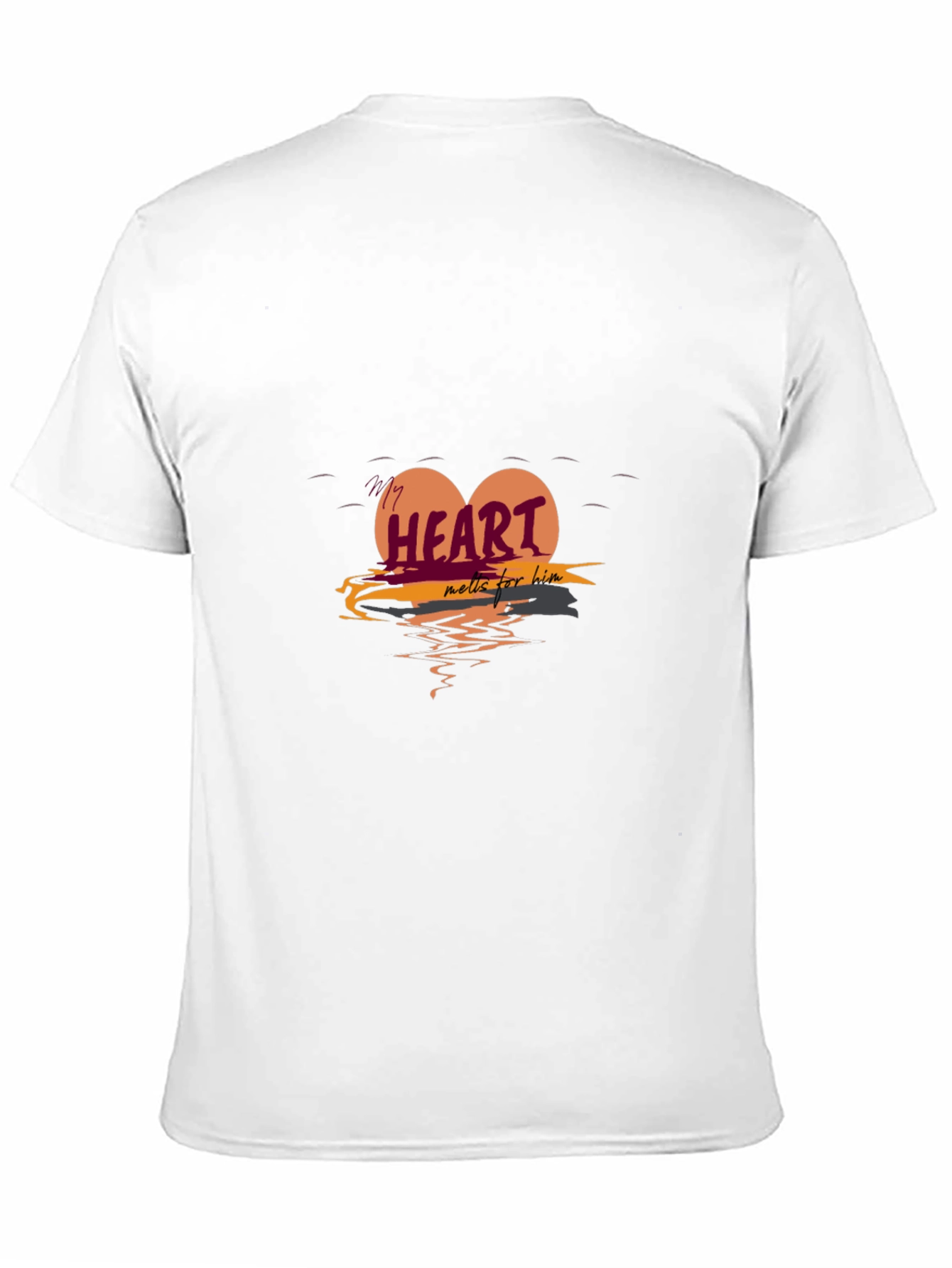 Heart Melts For Him Graphic Tee