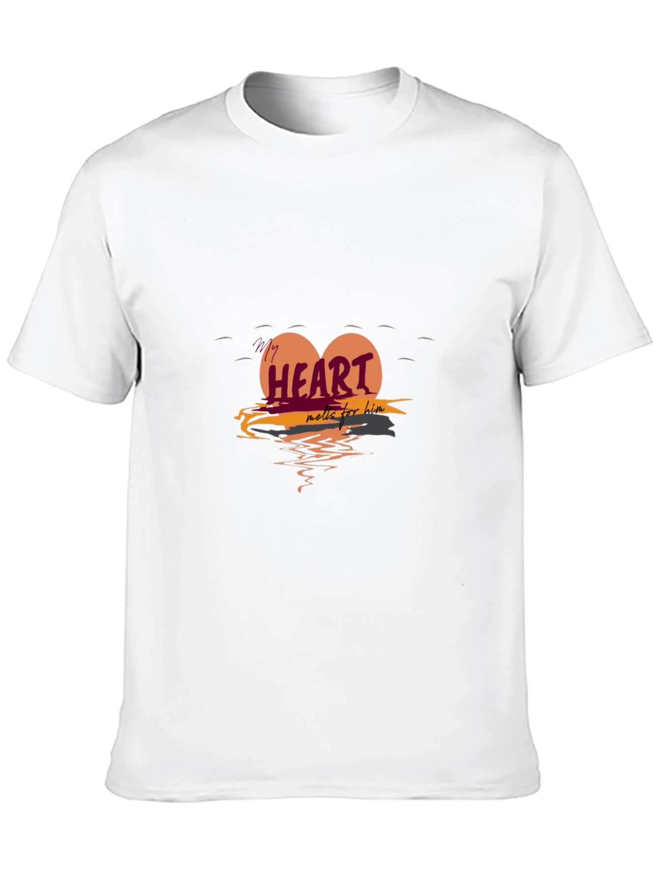 Heart Melts For Him Graphic Tee