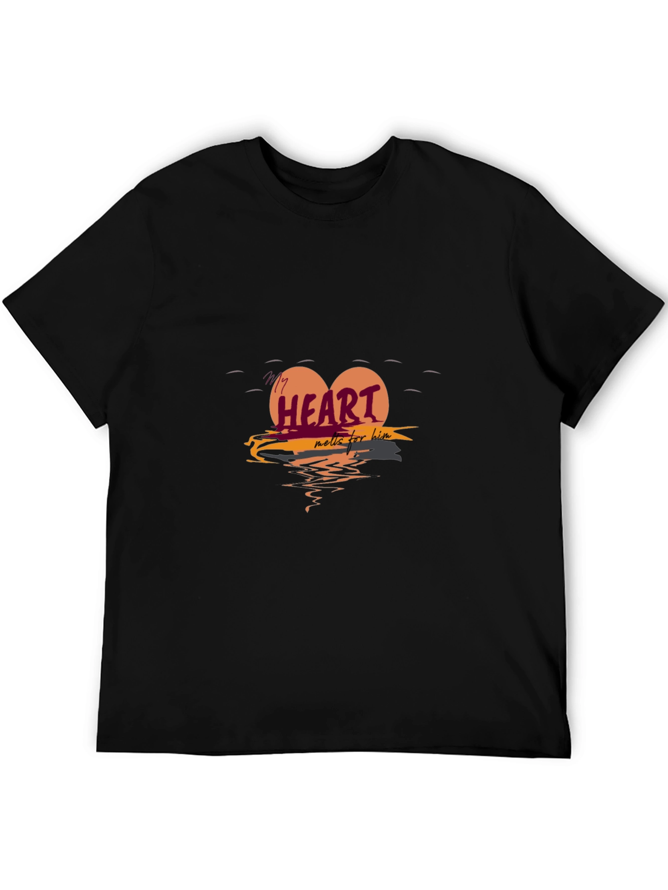 Heart Melts For Him Graphic Tee