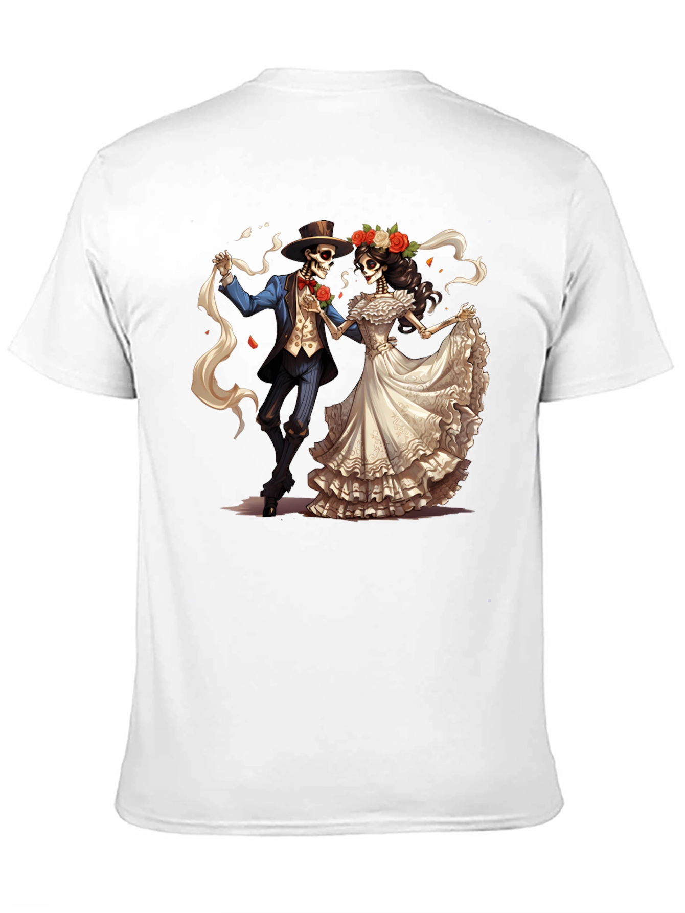 Dancing Skeletons Graphic Tee - Day of the Dead