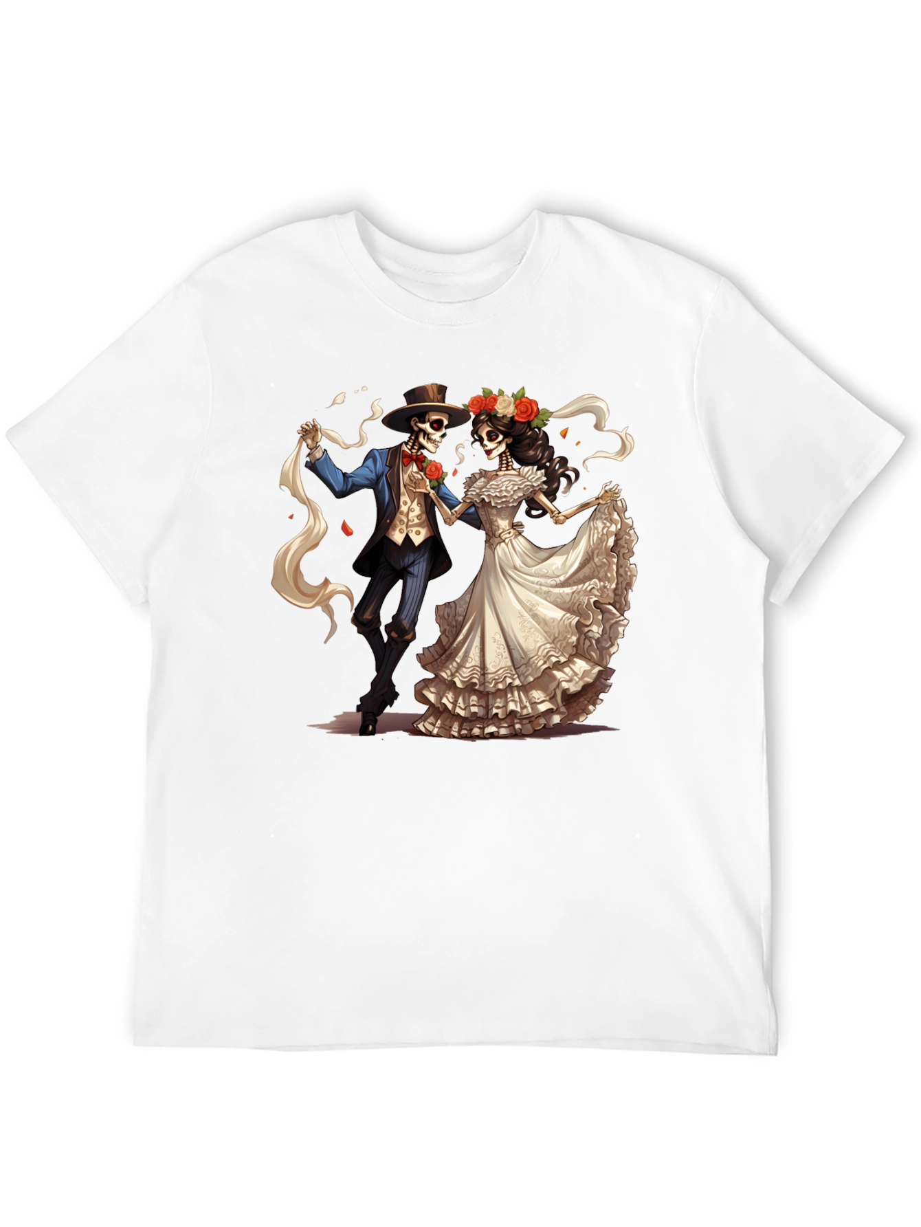 Dancing Skeletons Graphic Tee - Day of the Dead