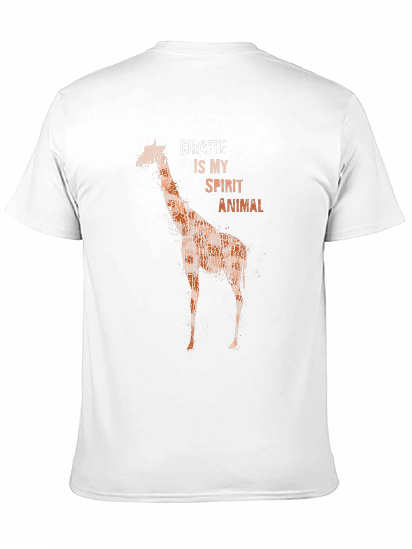 Giraffe Spirit Animal Graphic T-Shirt