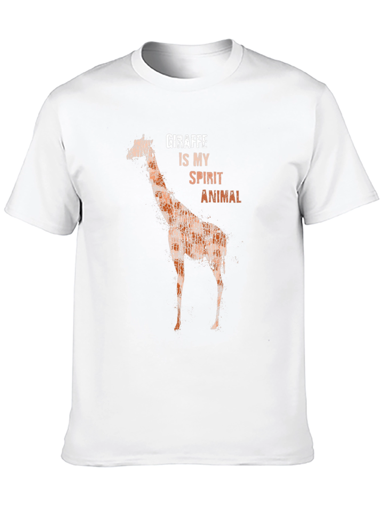Giraffe Spirit Animal Graphic T-Shirt