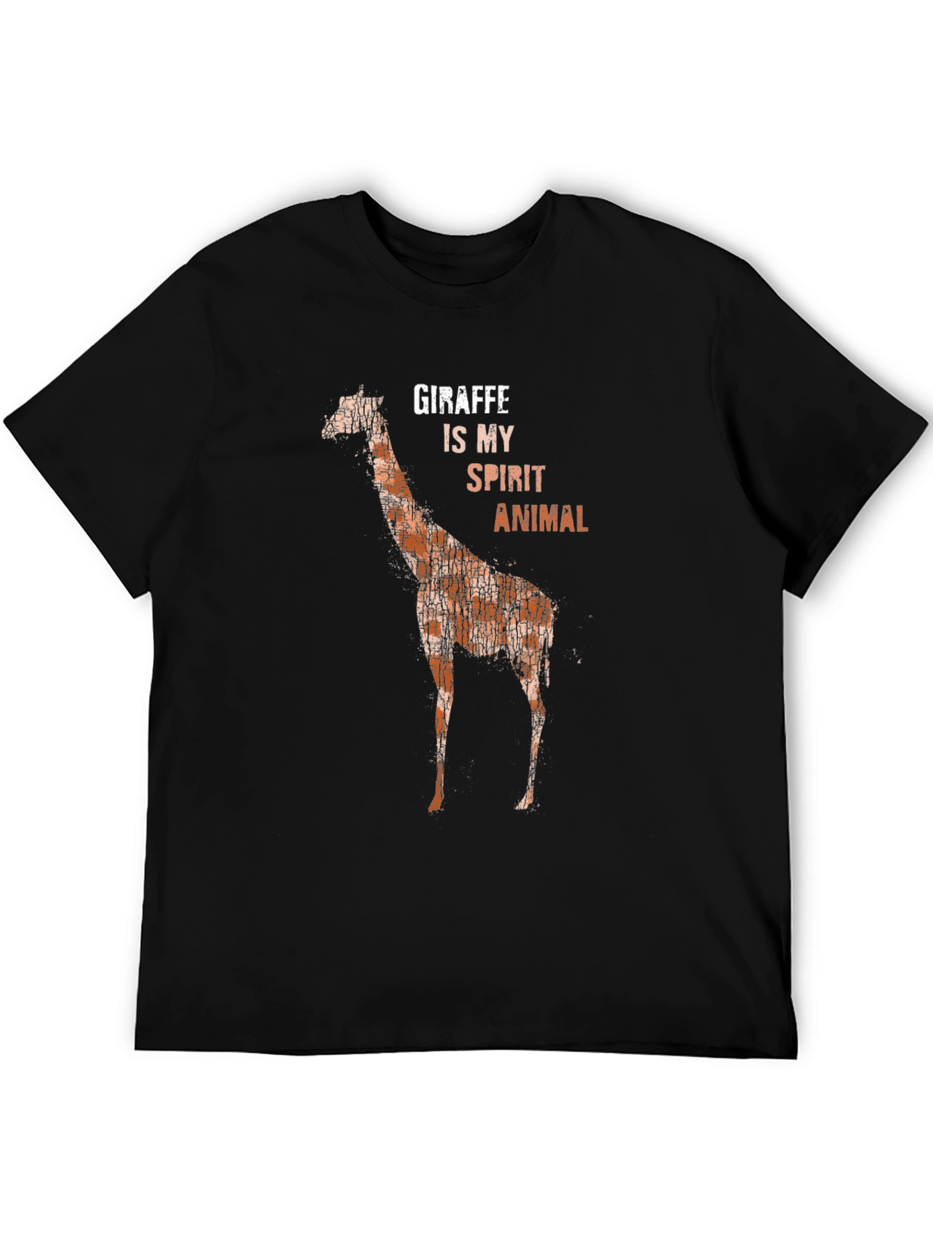Giraffe Spirit Animal Graphic T-Shirt