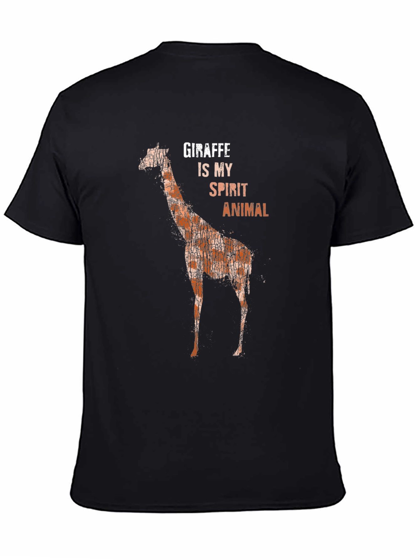 Giraffe Spirit Animal Graphic T-Shirt