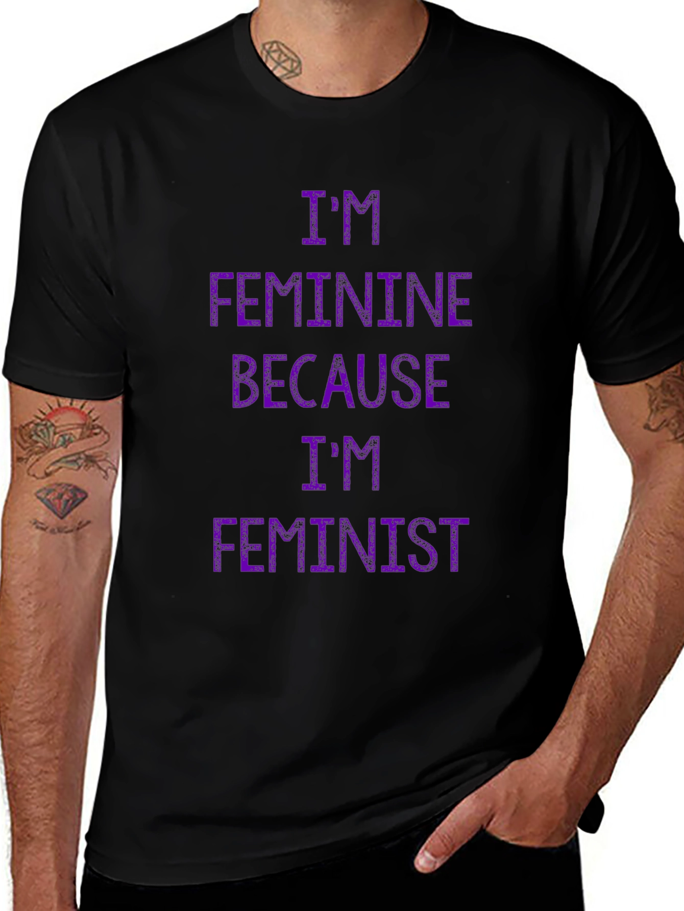 Feminist Statement Tee - Im Feminine