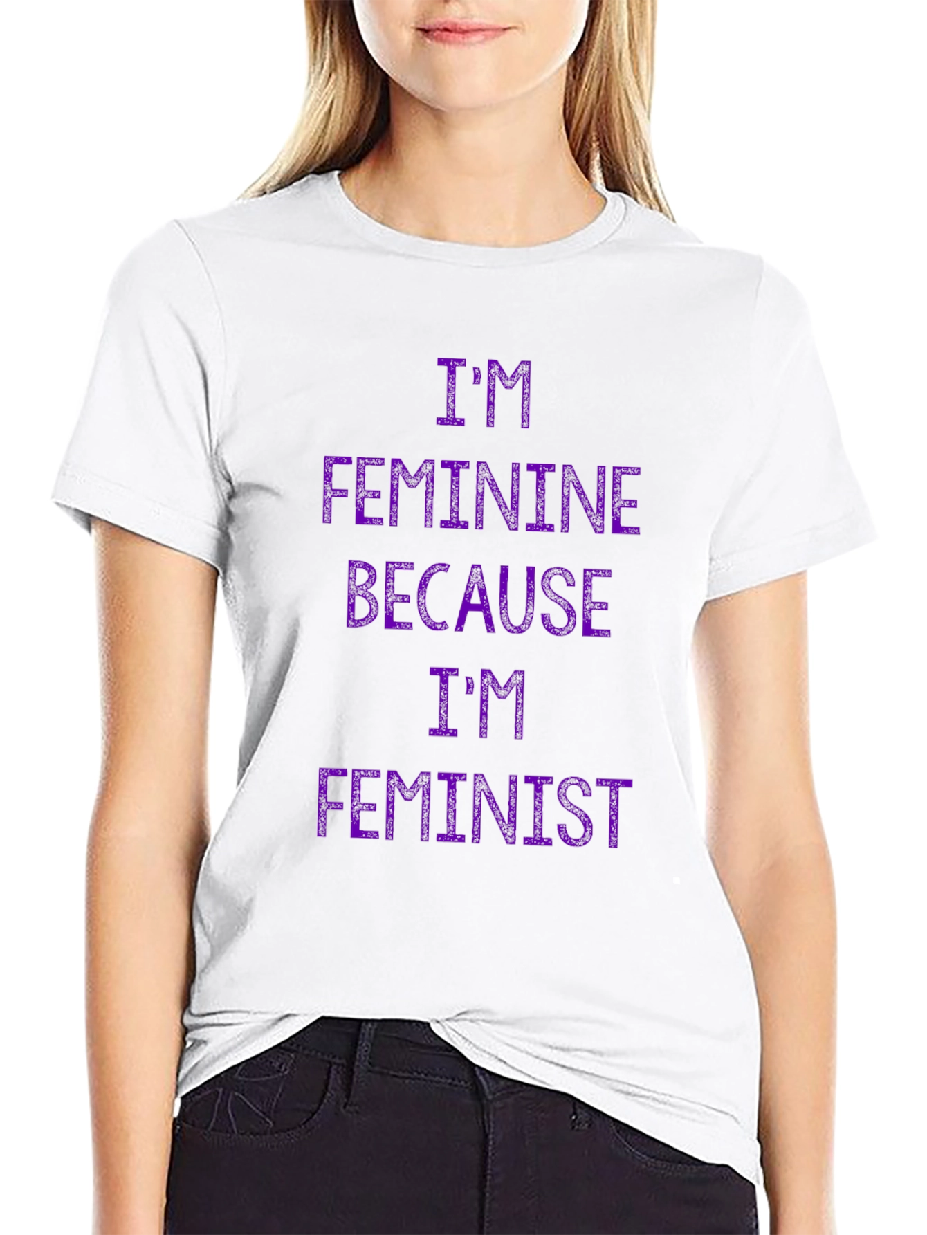 Feminist Statement Tee - Im Feminine
