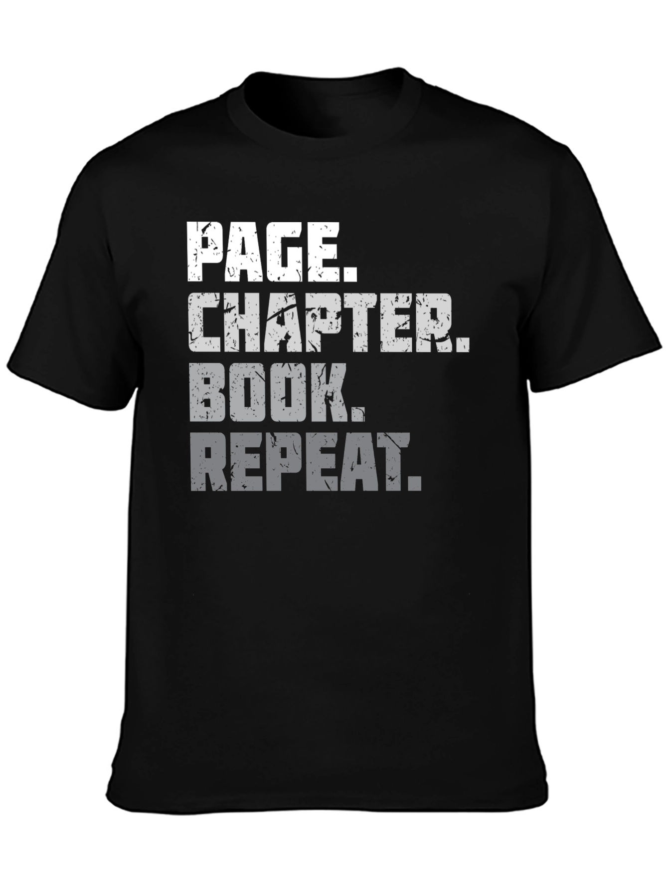 Page Chapter Book Repeat Graphic Tee