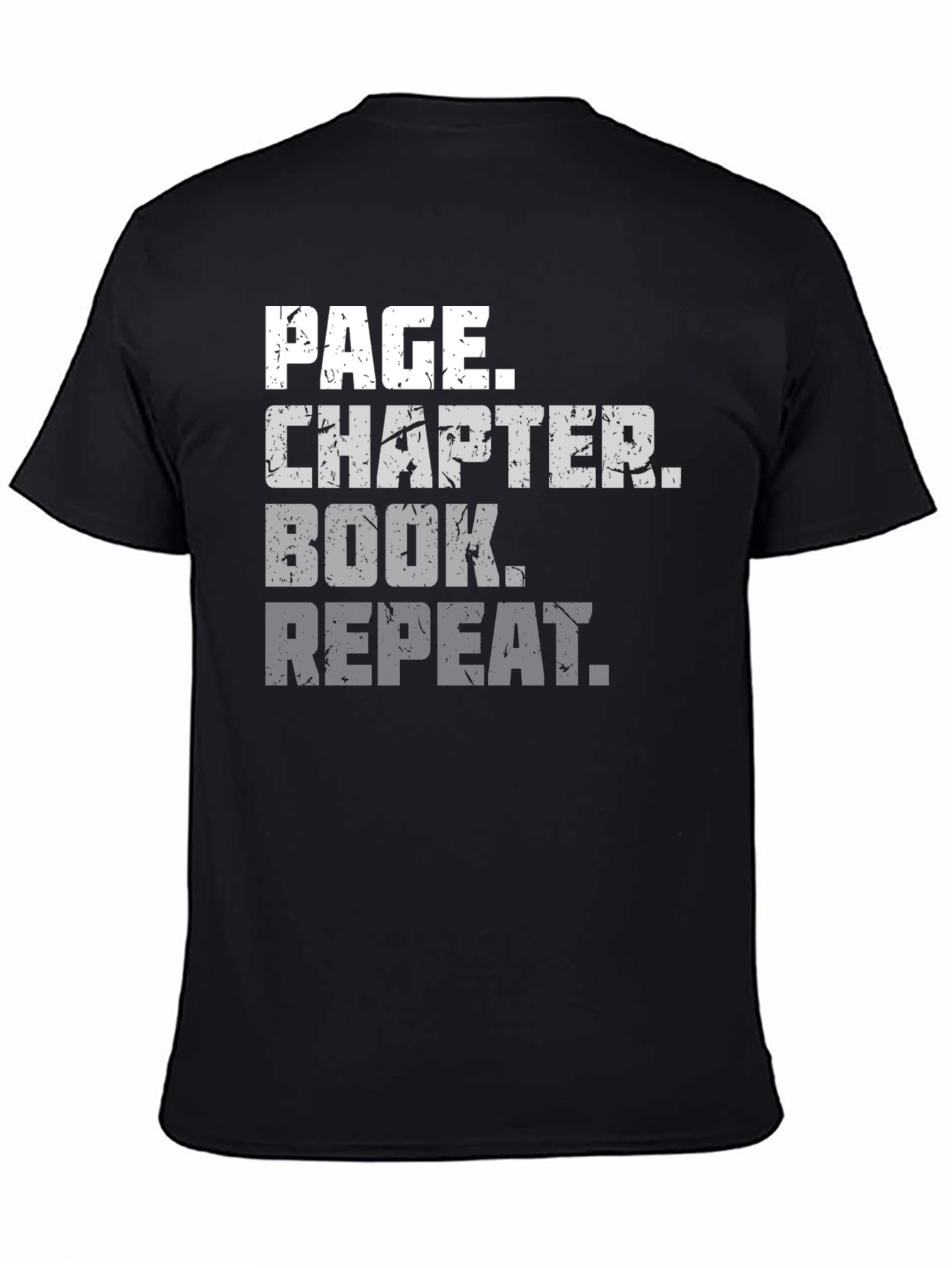 Page Chapter Book Repeat Graphic Tee