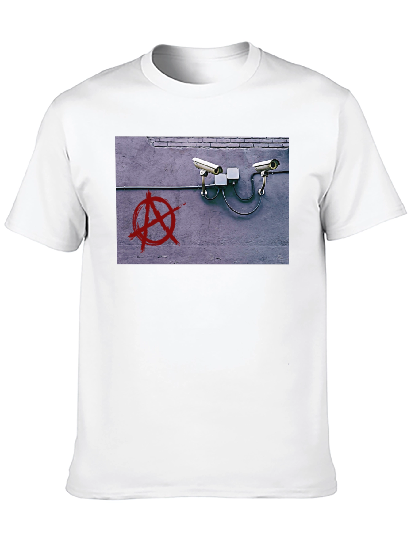 Anarchy Surveillance Tee - Street Style