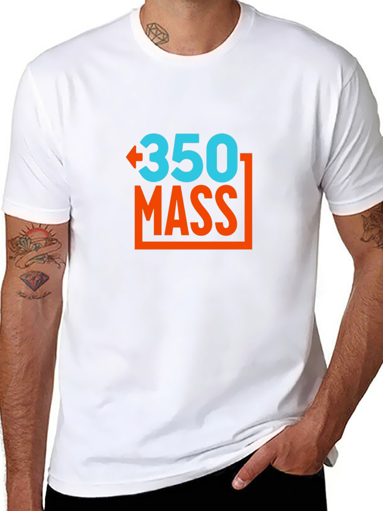 350 Mass T-Shirt - Cool Graphic Tee