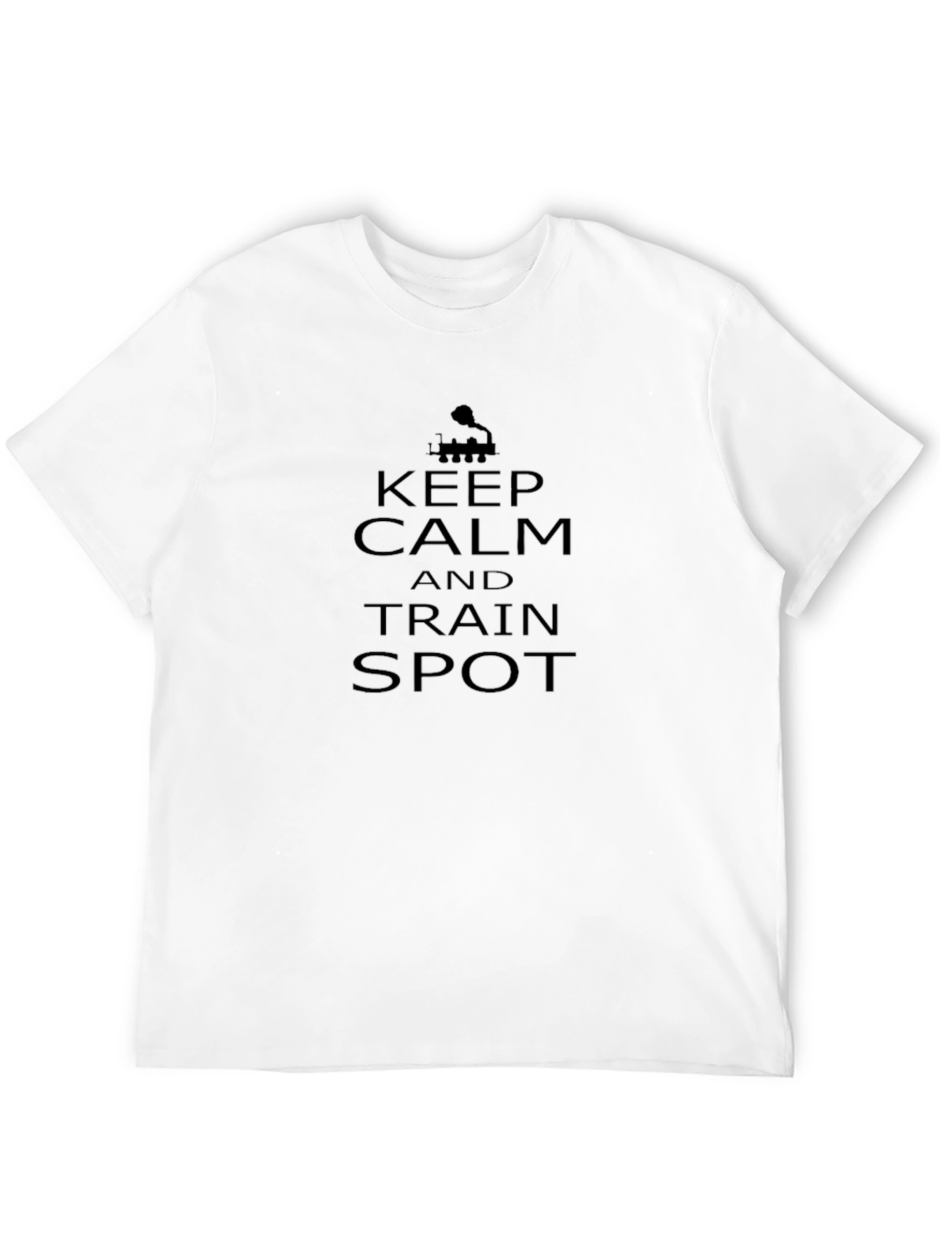 Keep Calm Train Spot T-Shirt