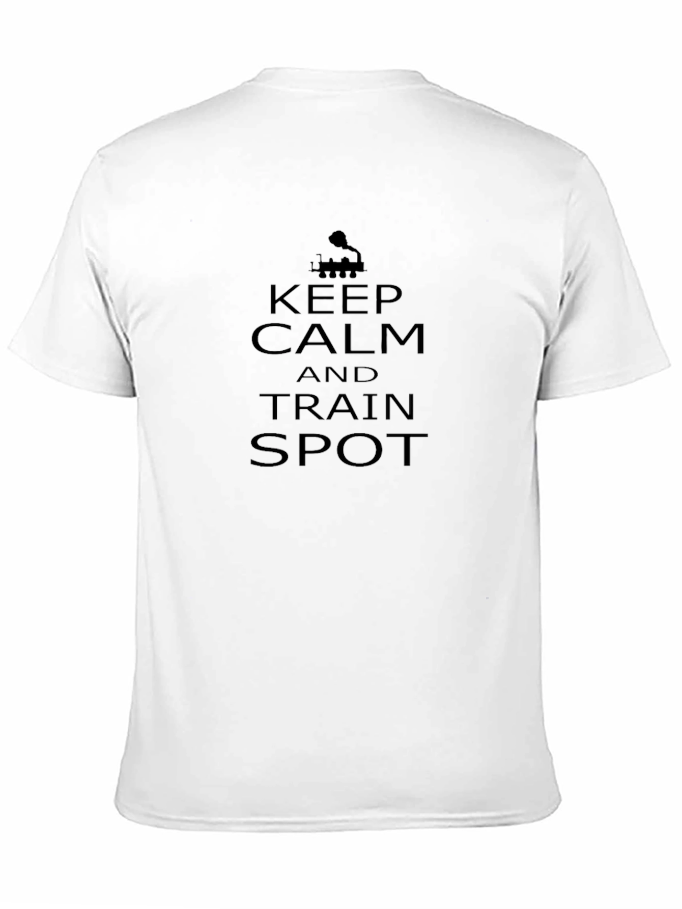 Keep Calm Train Spot T-Shirt