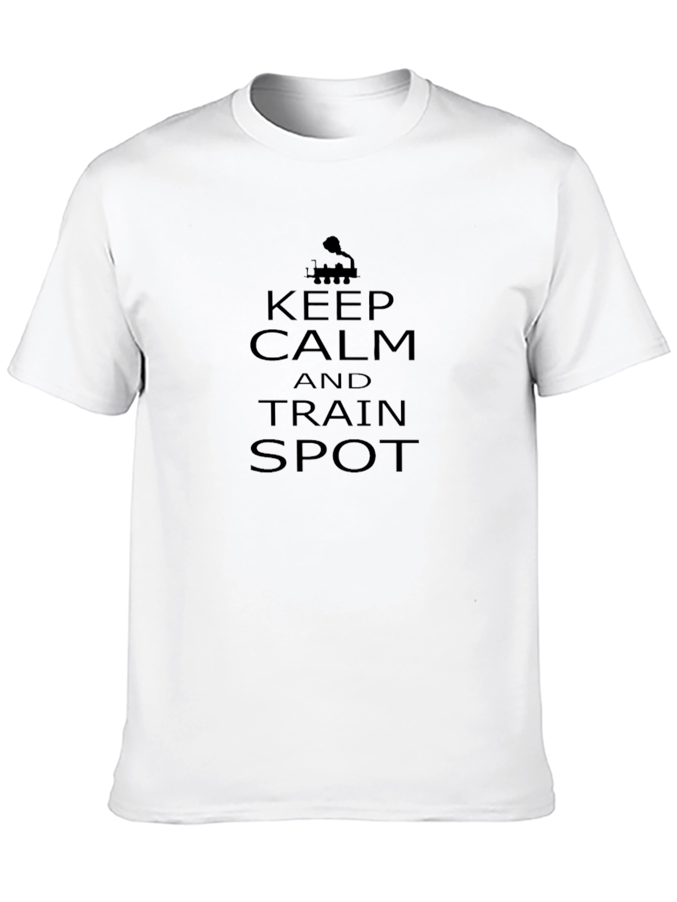Keep Calm Train Spot T-Shirt