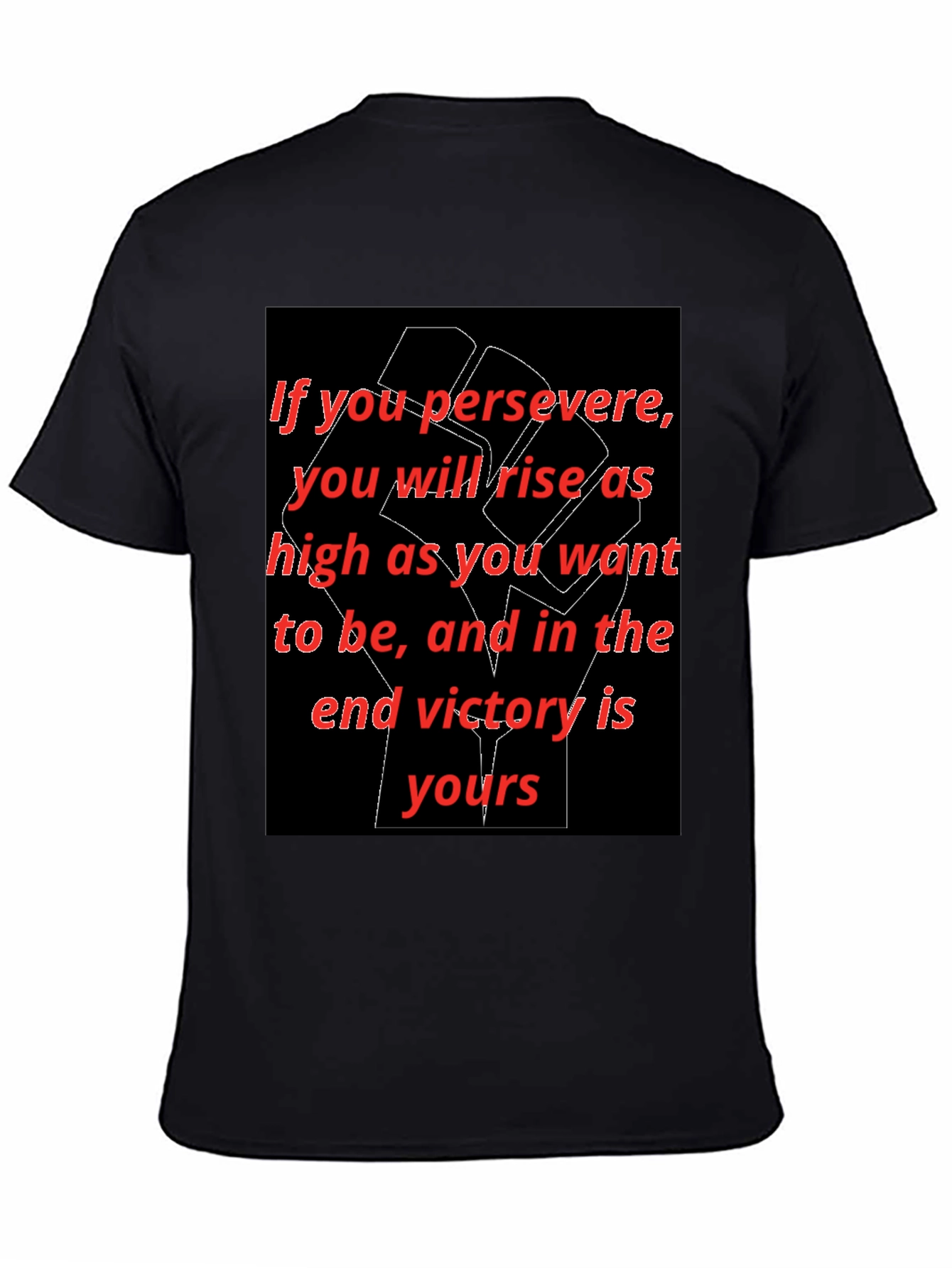 Motivational Graphic Tee - Persevere