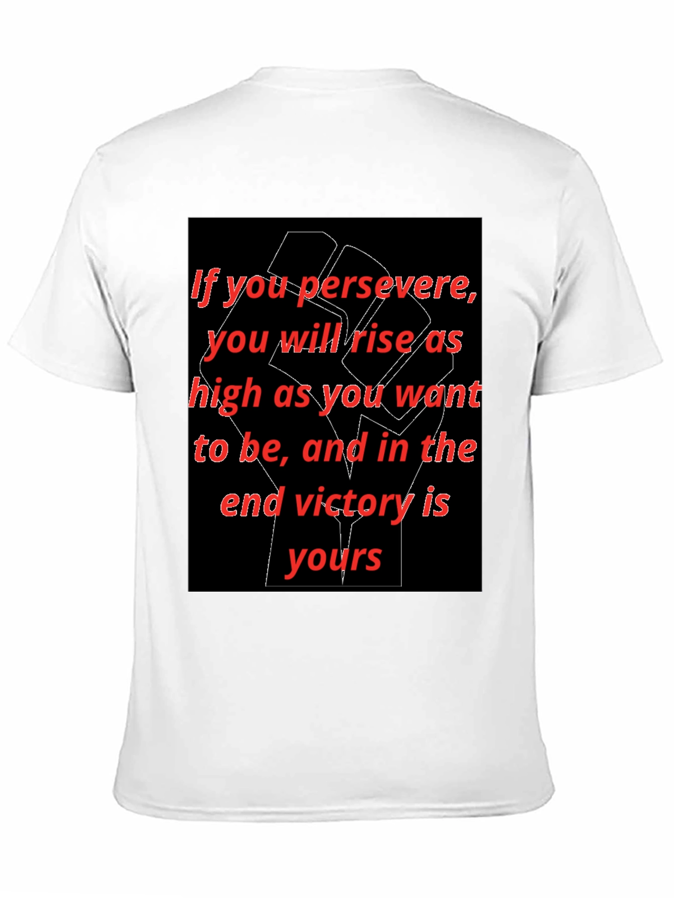 Motivational Graphic Tee - Persevere
