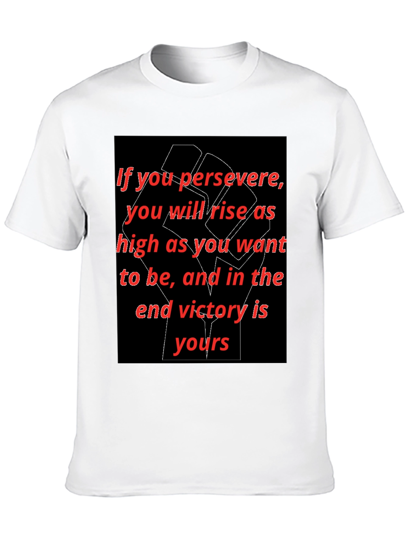 Motivational Graphic Tee - Persevere
