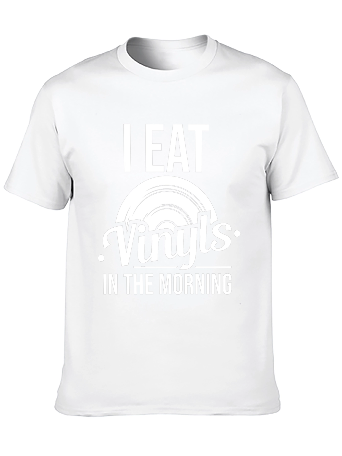 I Eat Vinyls T-Shirt - Music Lover Graphic Tee