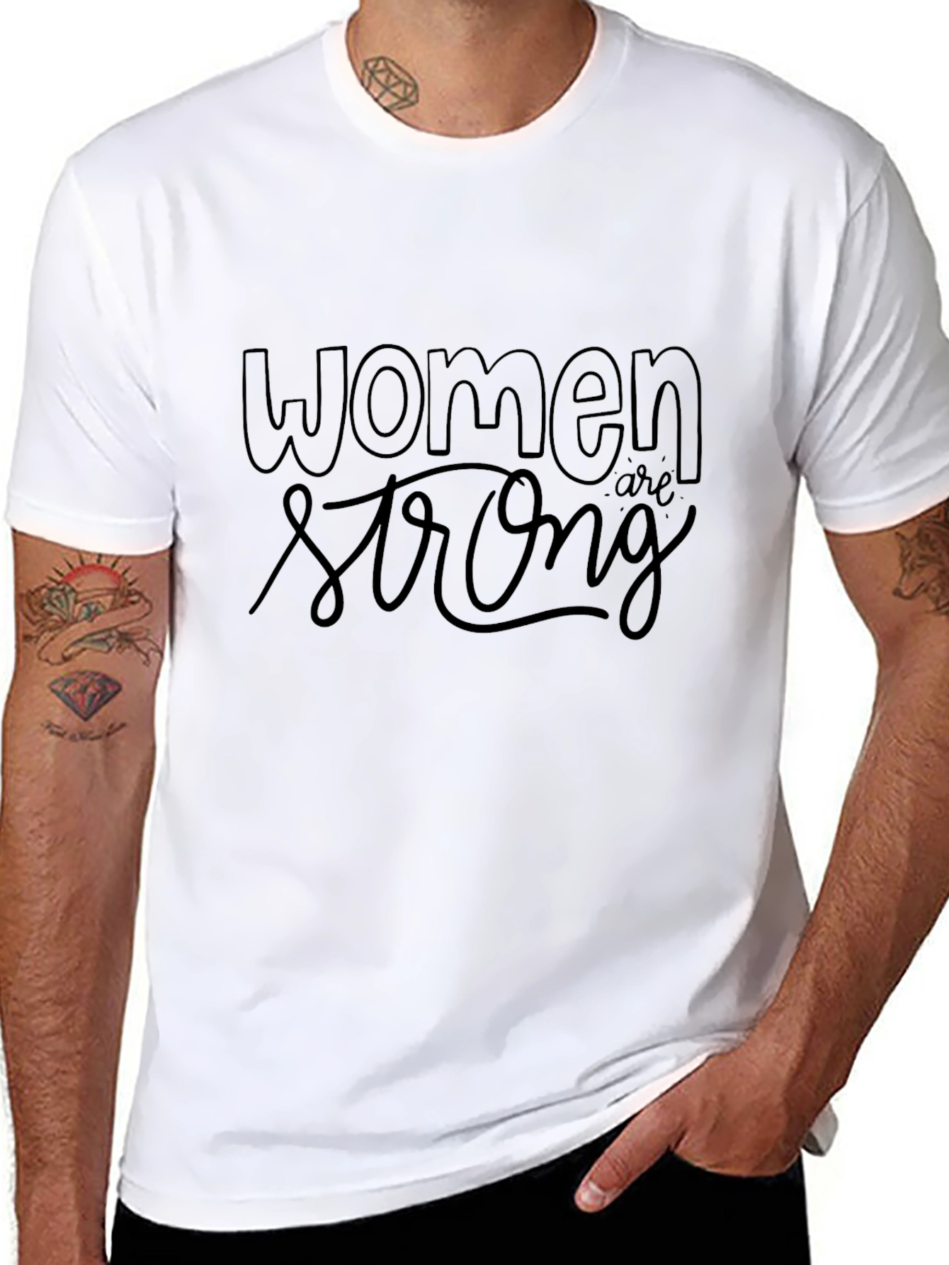 Women Are Strong Graphic T-Shirt