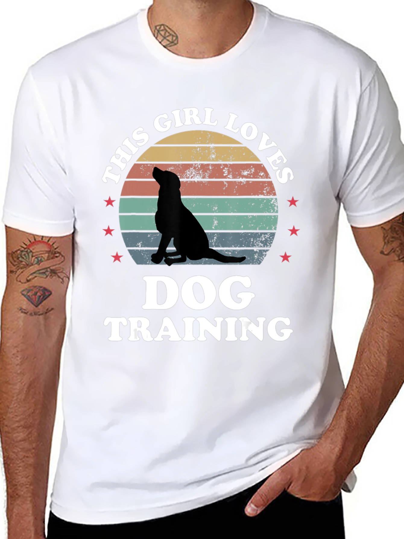 Dog Training Lover Graphic T-Shirt