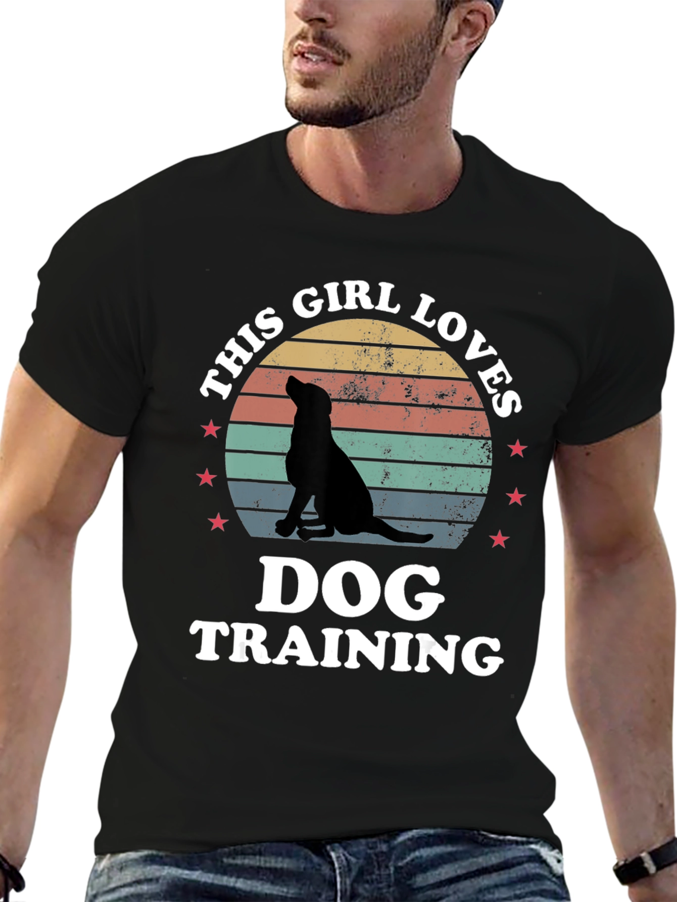 Dog Training Lover Graphic T-Shirt