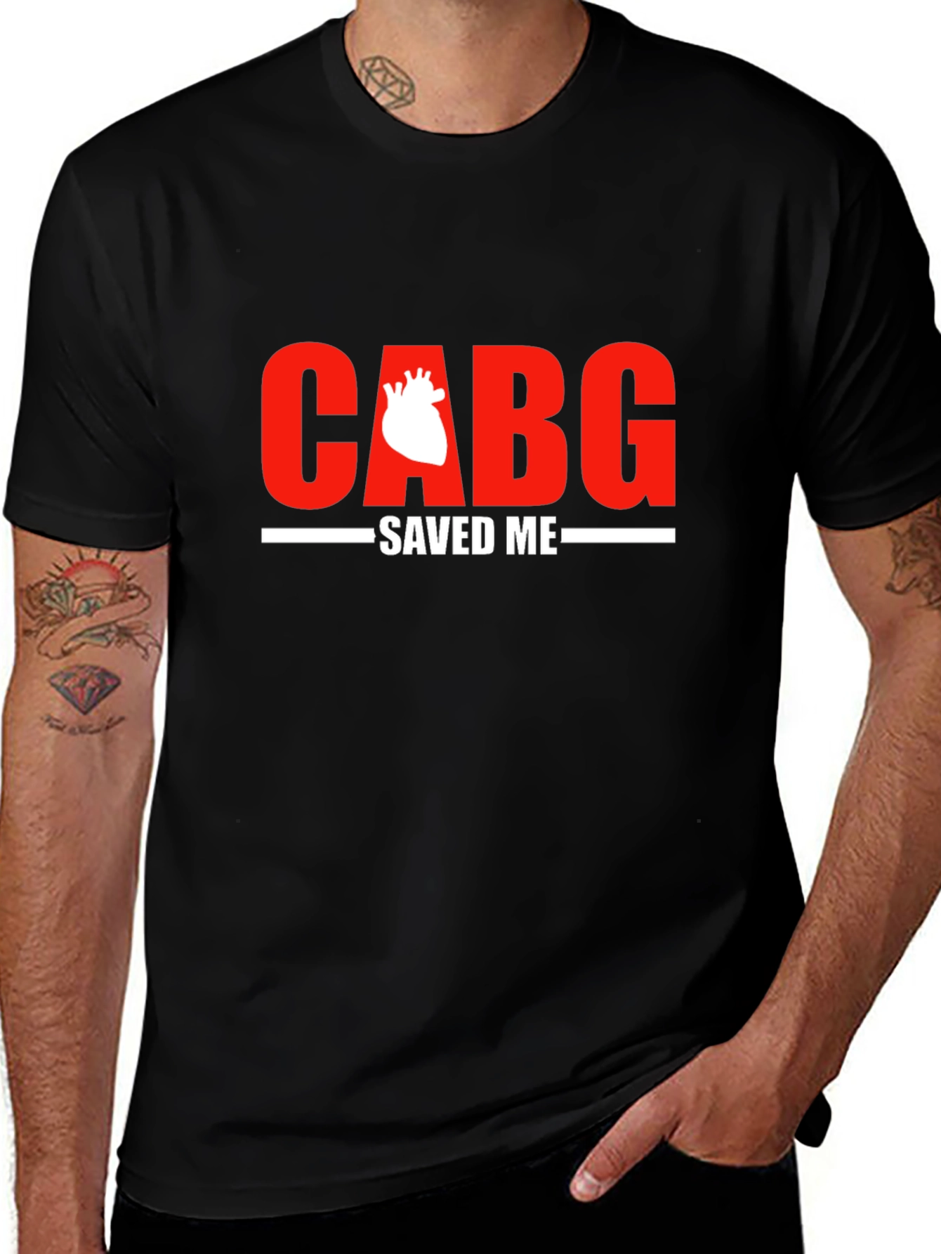 CABG Saved Me T-Shirt