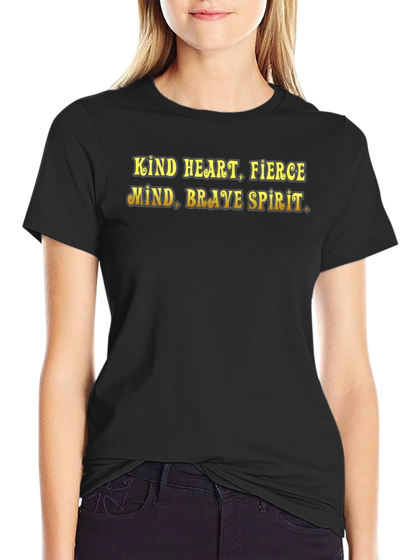 Kind Heart Brave Spirit Graphic Tee