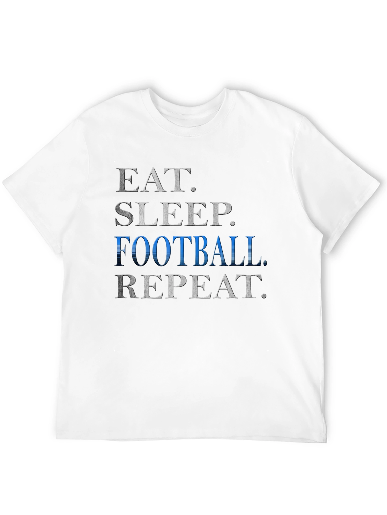 Eat Sleep Football Repeat T-Shirt
