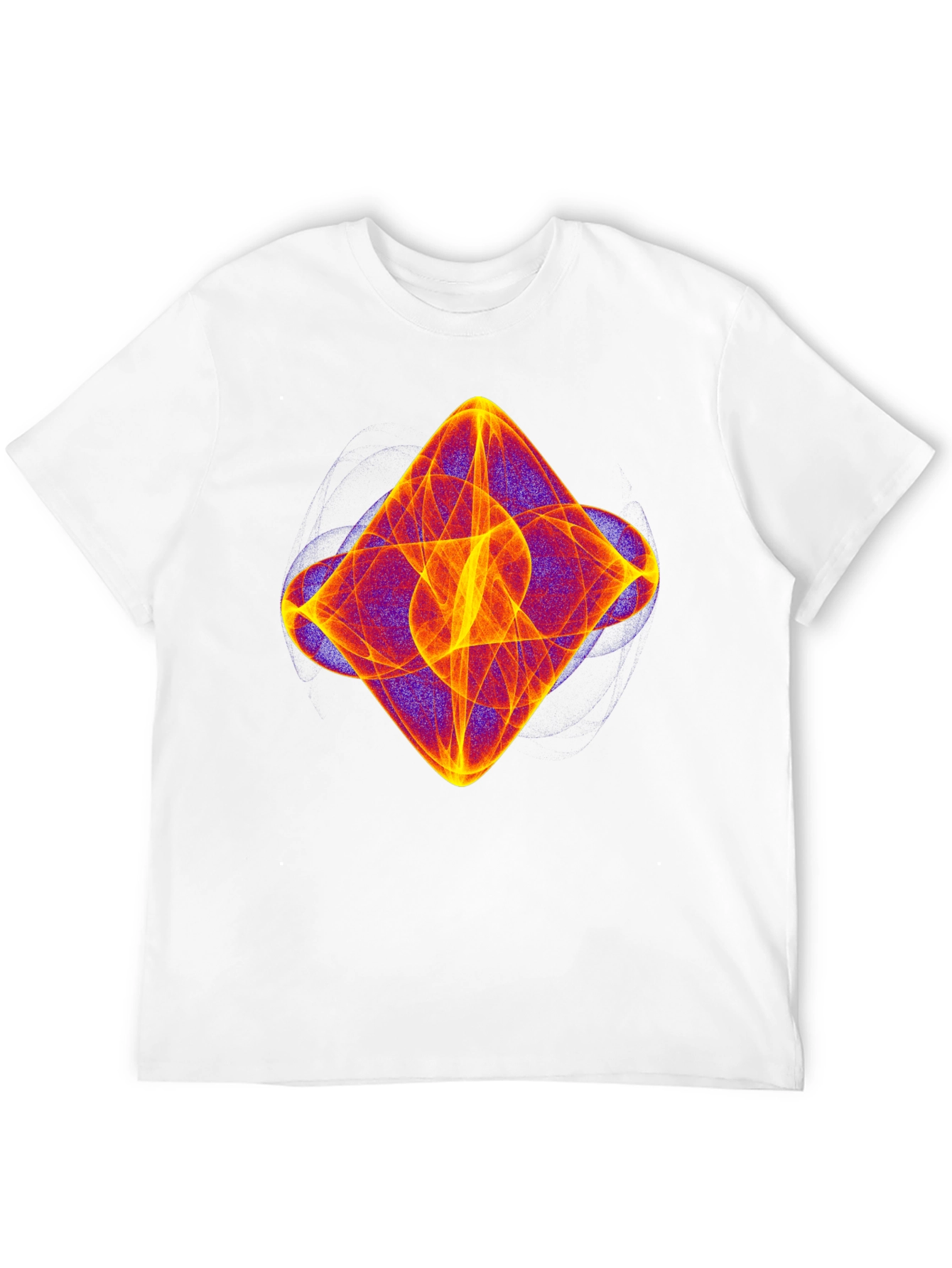 Abstract Geometric Graphic Tee - Modern Art Shirt