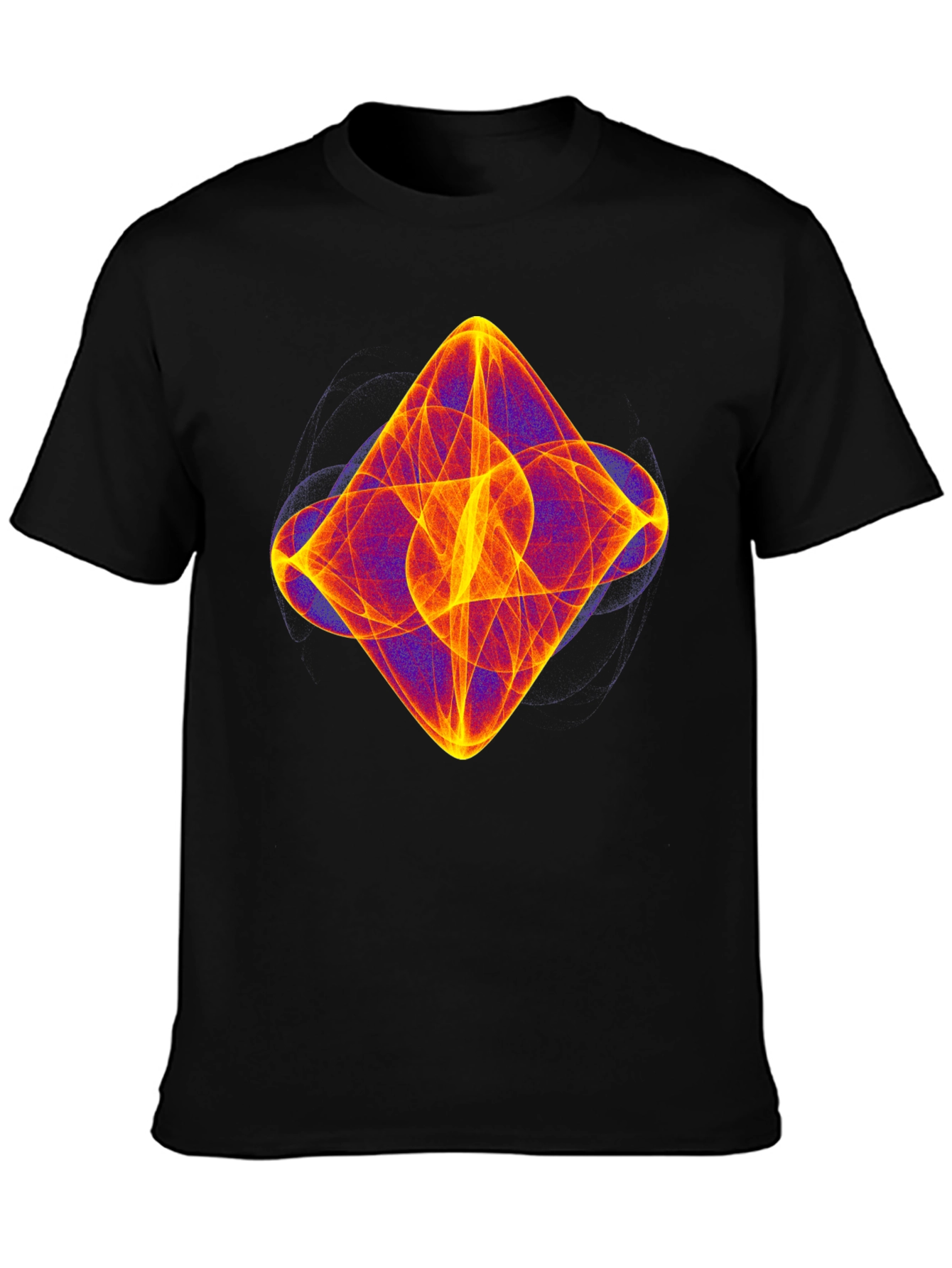 Abstract Geometric Graphic Tee - Modern Art Shirt