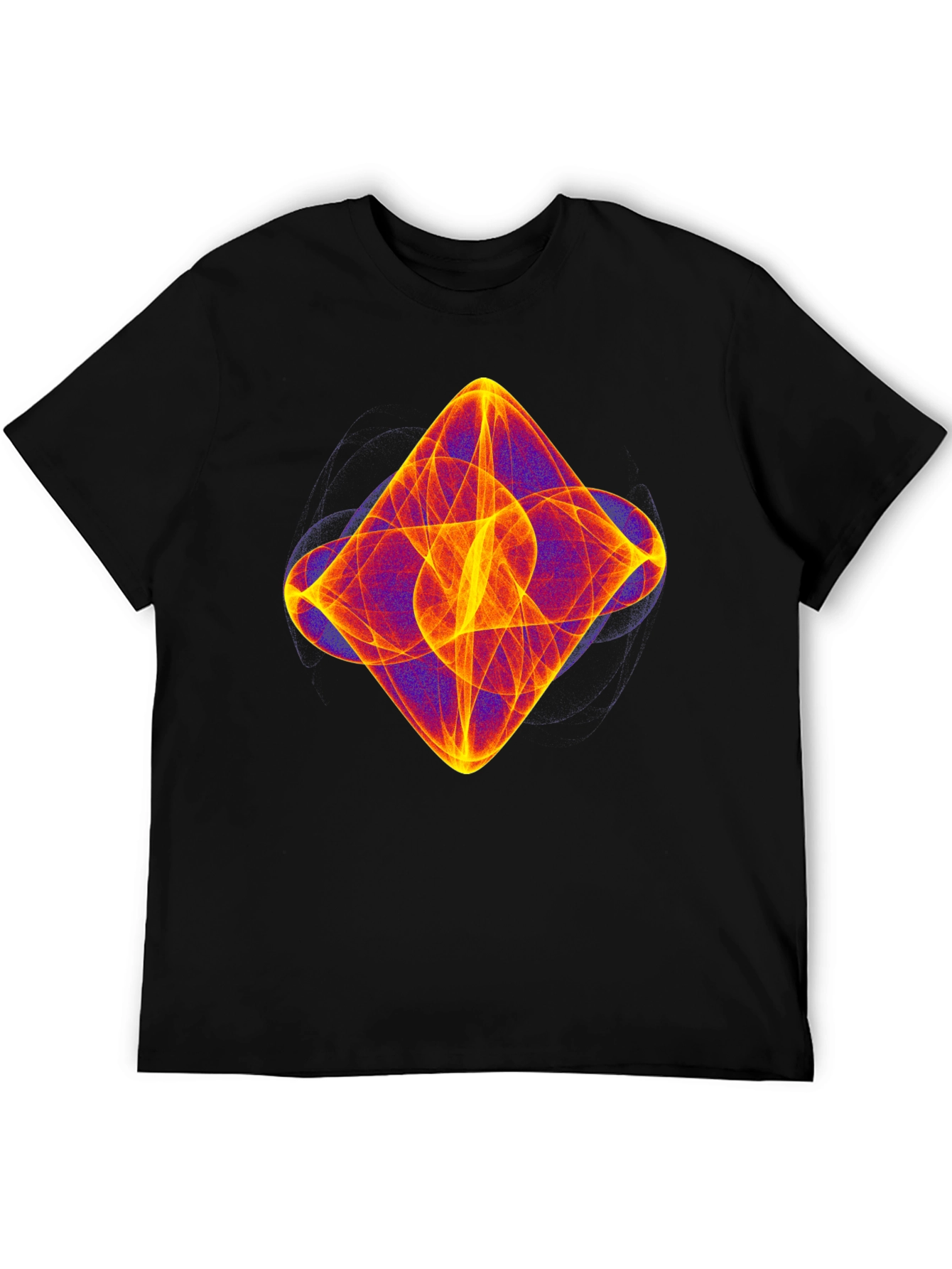 Abstract Geometric Graphic Tee - Modern Art Shirt