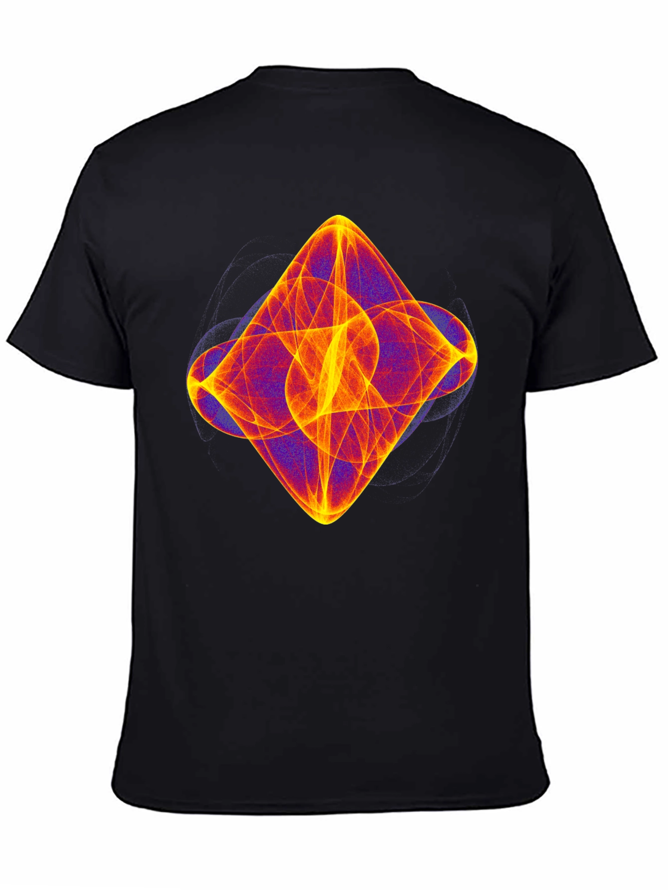 Abstract Geometric Graphic Tee - Modern Art Shirt