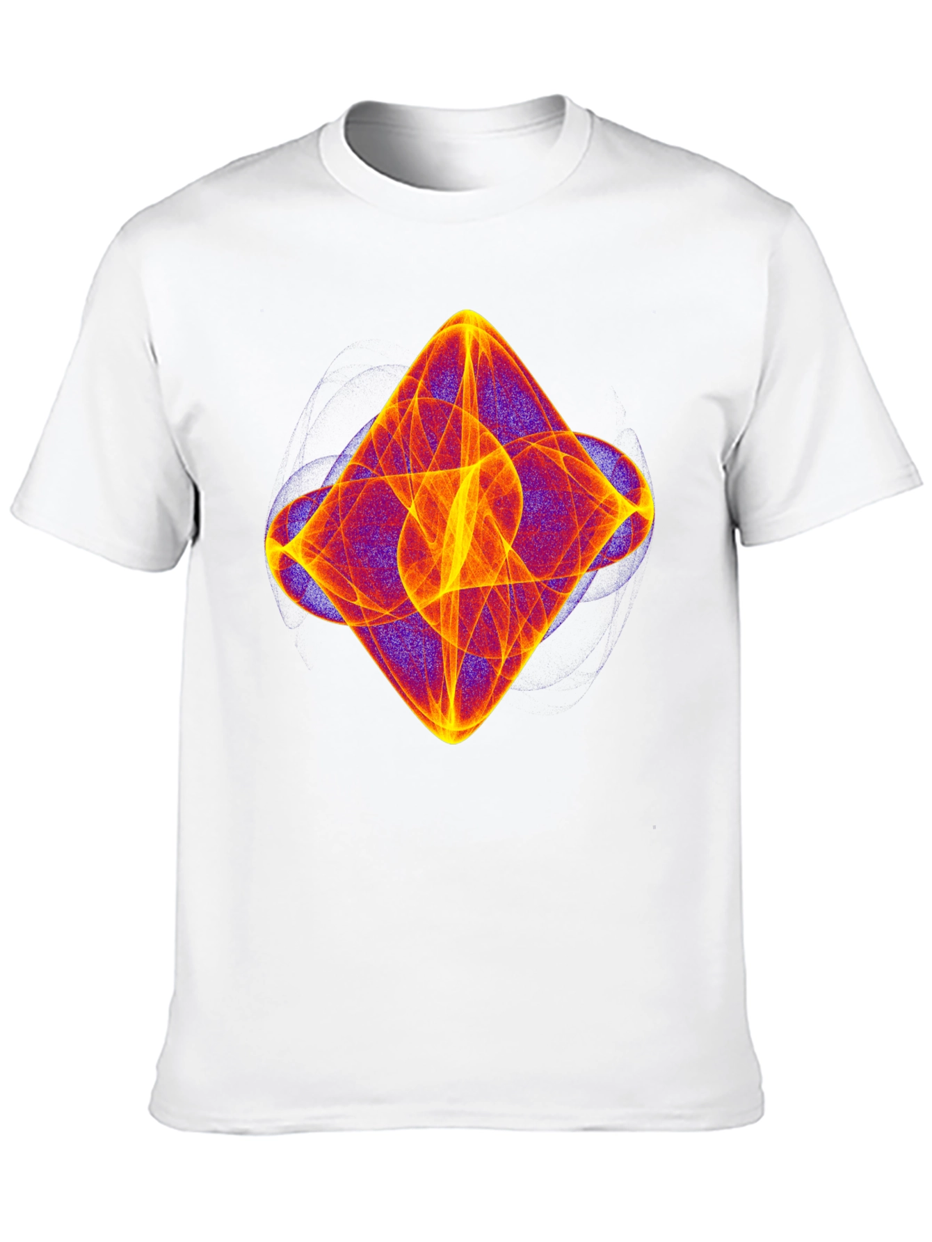 Abstract Geometric Graphic Tee - Modern Art Shirt