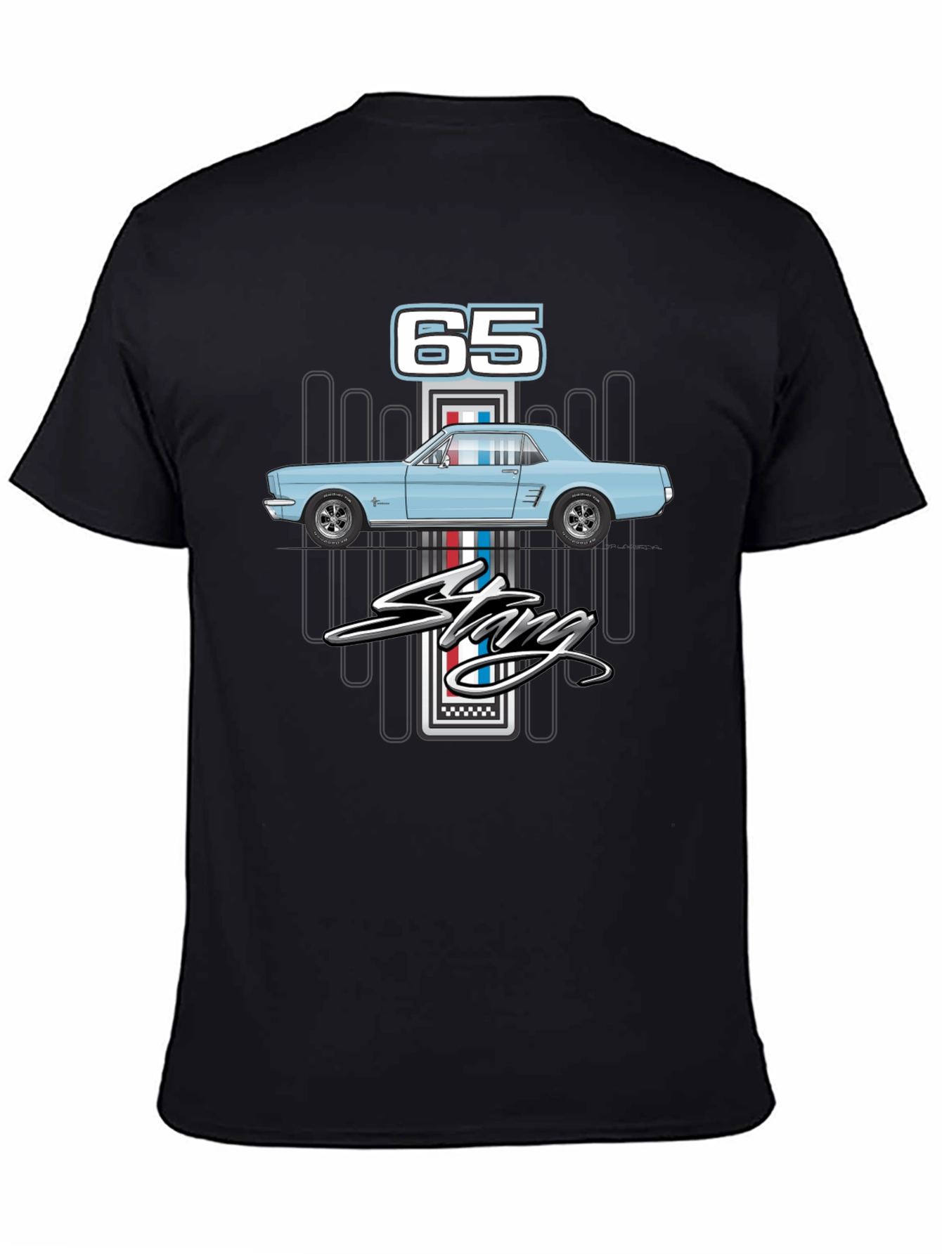 65 Mustang Graphic T-Shirt - Classic Car Apparel