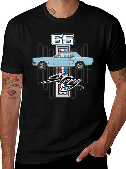 65 Mustang Graphic T-Shirt - Classic Car Apparel