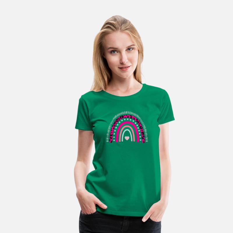 Rainbow boho bohemian kid baby leopard girl