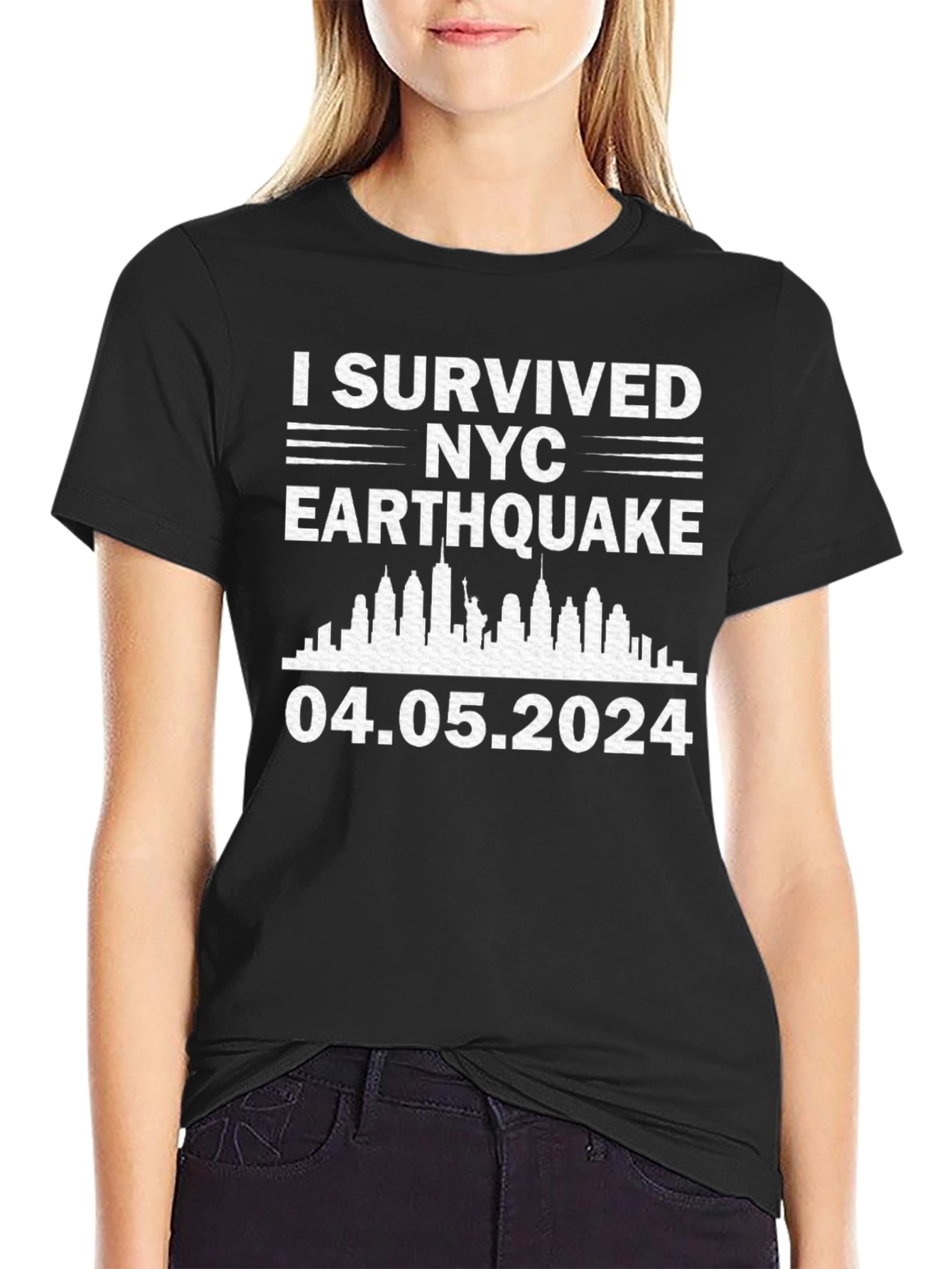 I Survived NYC Earthquake 04.05.2024 T-Shirt
