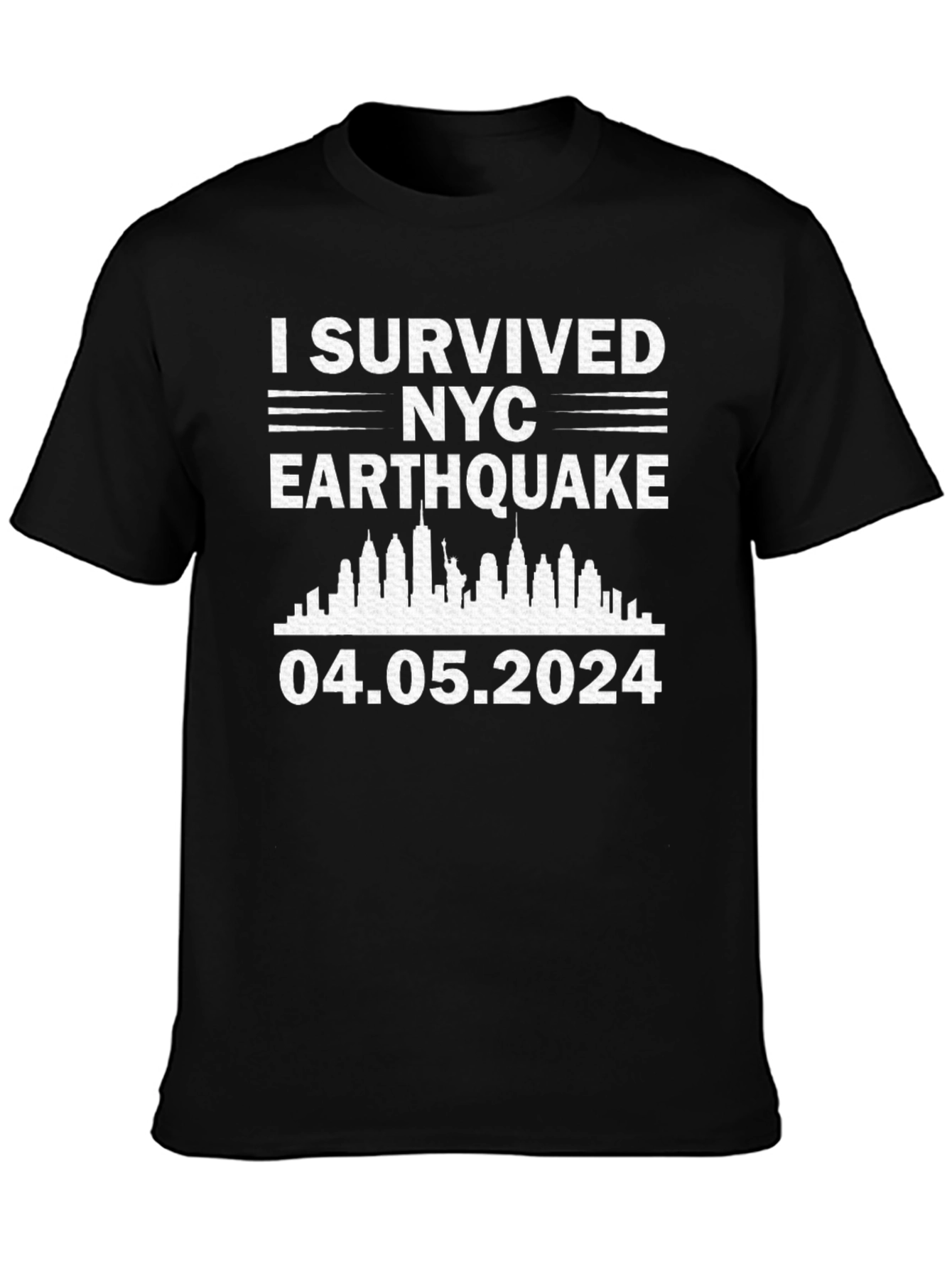 I Survived NYC Earthquake 04.05.2024 T-Shirt