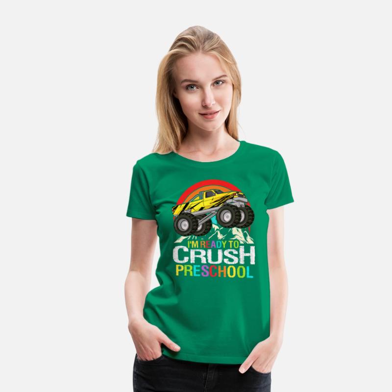 Ready To Crush Preschool Monster truck School Boys