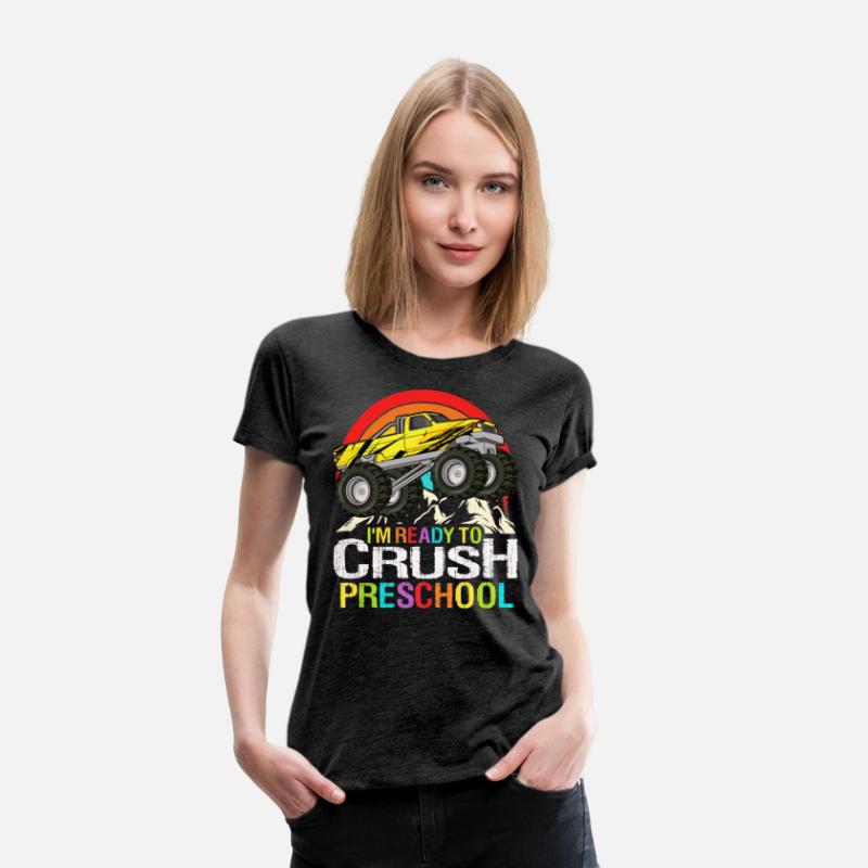 Ready To Crush Preschool Monster truck School Boys