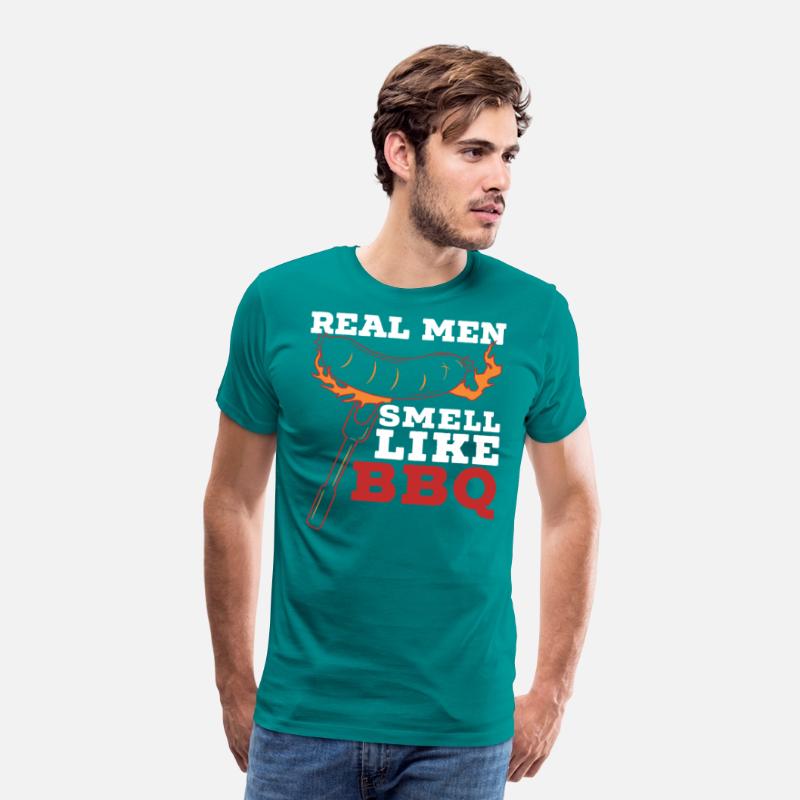 Real Men Smell Like BBQ Grilling Barbecue