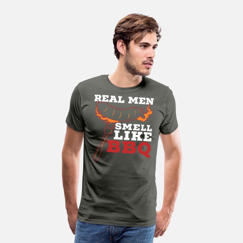 Real Men Smell Like BBQ Grilling Barbecue