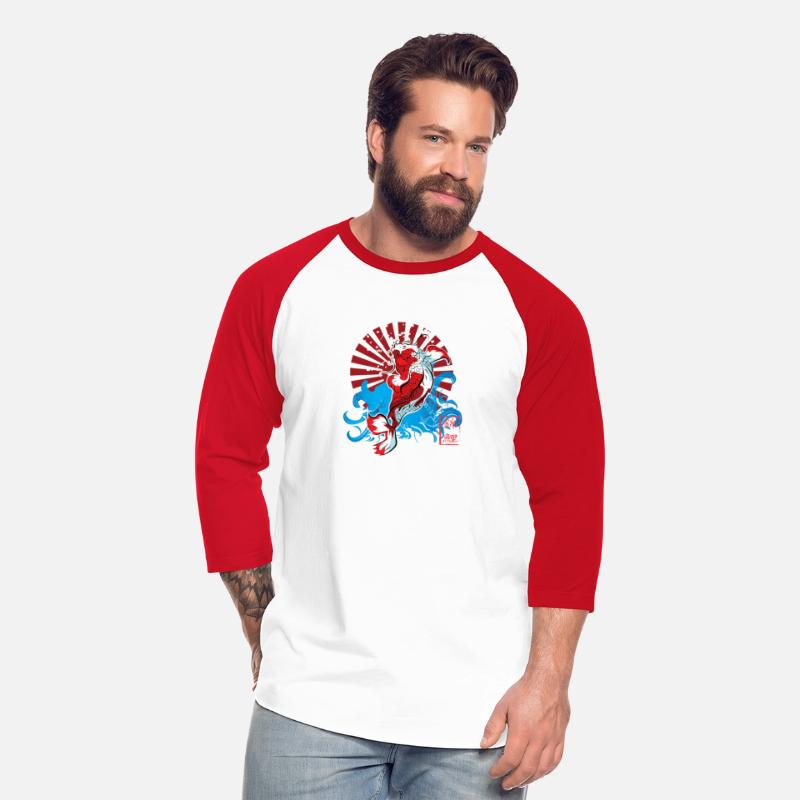 Red Japan Koi Fish Japan Apparel Shirt