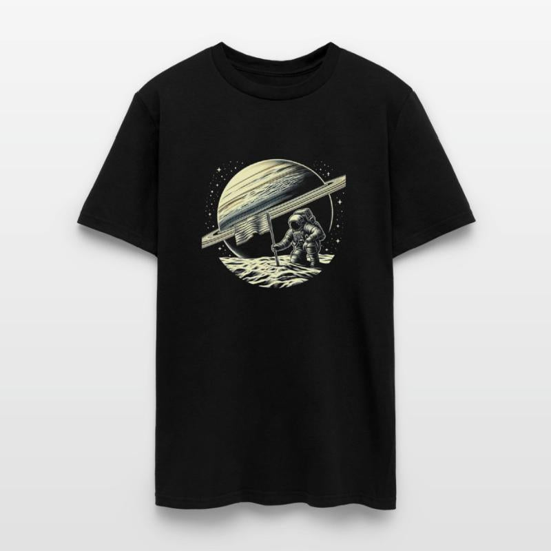 Retro Astronaut on Planet Space Adventure 6