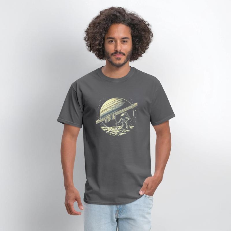 Retro Astronaut on Planet Space Adventure 6