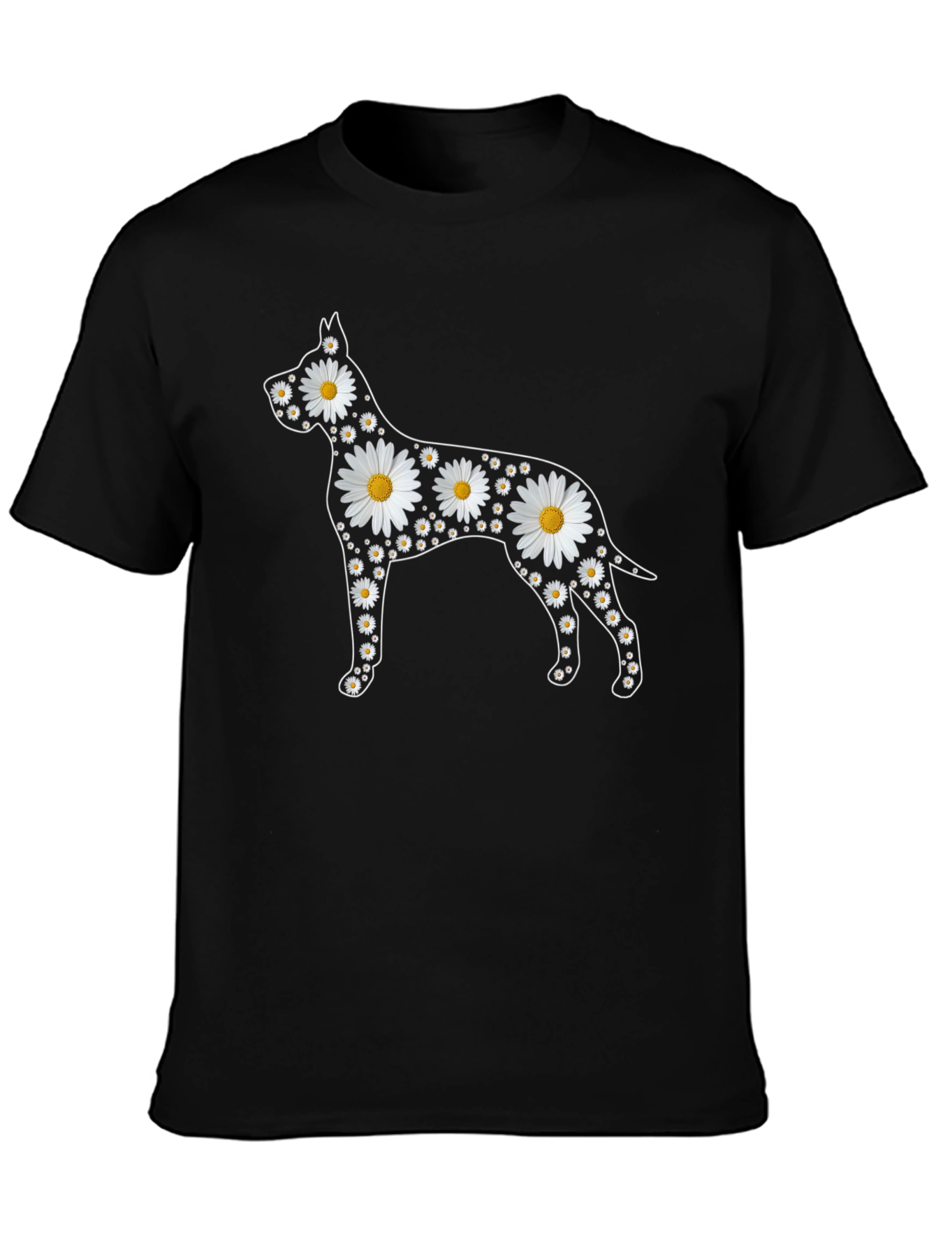 Dog Breed Daisy Flower T-Shirt